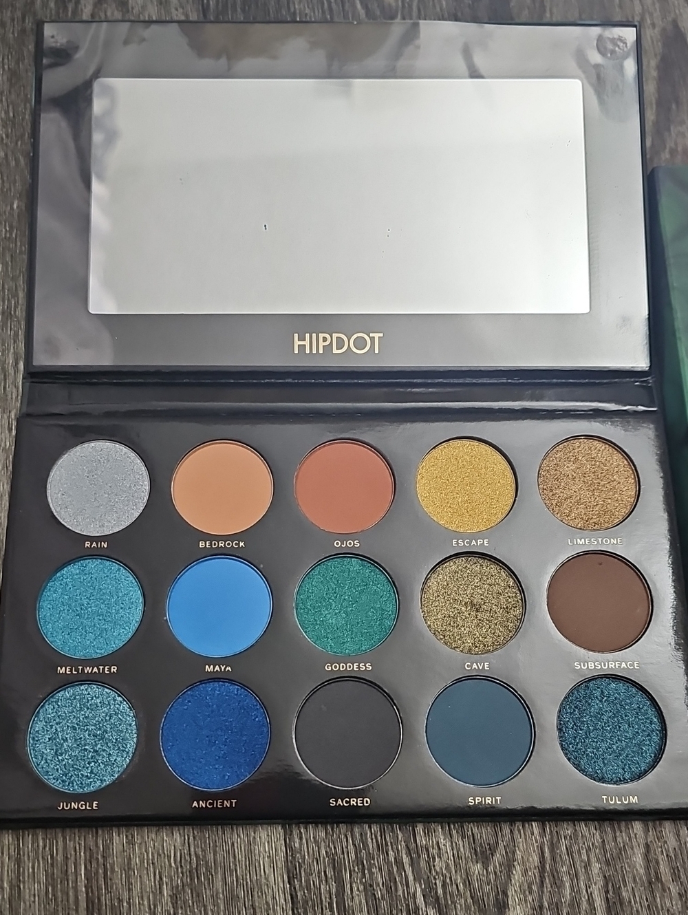 Hipdot Eye Shadow Palette - Blue & Teal Shades